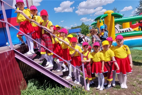 «Праздник детства» в Янтиковском районе