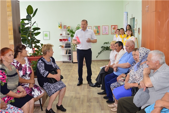 В Янтиковском районе состоялось открытие клуба «Активное долголетие»