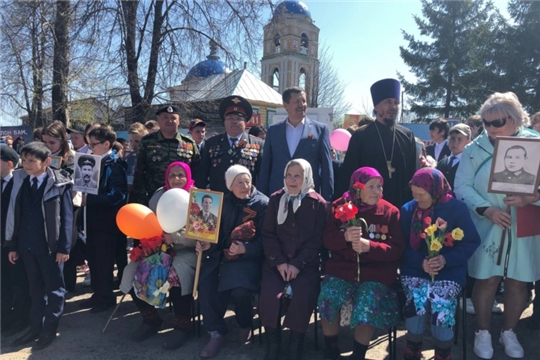 День Победы в Чурачикском поселении