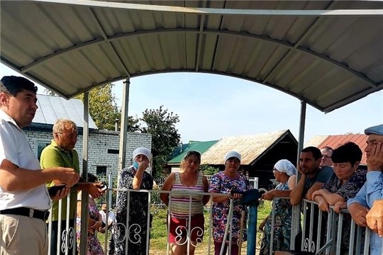 Сергей Беккер встретился с жителями д. Нюрши и Анишхири Чиричкасинского сельского поселения