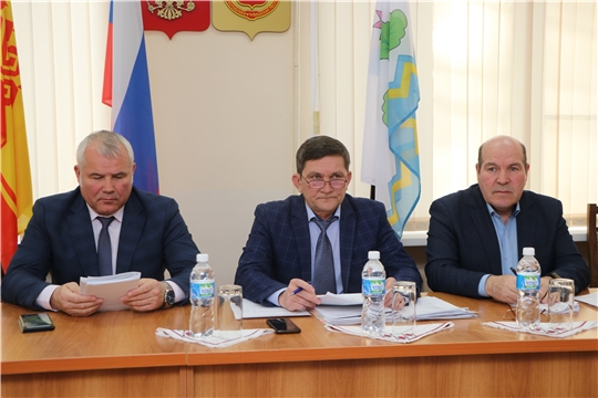 Заседание Собрания депутатов Чебоксарского муниципального округа первого созыва