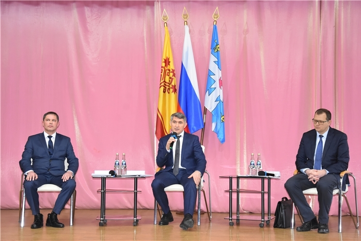 Республика ертӳçи Куславкка тăрăхĕнче пулчĕ