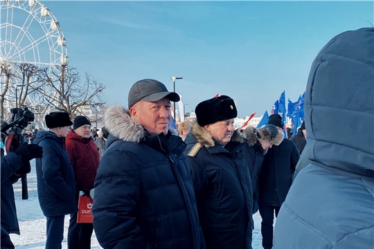 Сергей Павлов посетил  патриотический концерт, посвящённый предстоящему Дню защитника Отечества