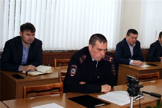 Состоялось  заседание антитеррористической комиссии Моргаушского муниципального округа
