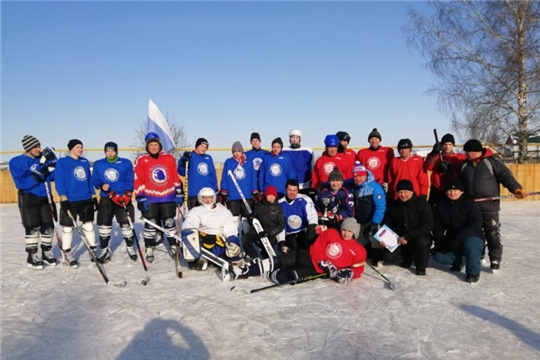 В д. Большое Буяново состоялся традиционный хоккейный турнир