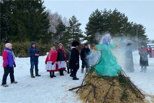 Народные гуляния "Масло, масленица, ух!" в селе Лащ-Таяба