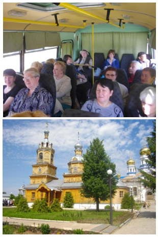 16:14 Активисты  ТОС «Центральный» посетили  Цивильский Тихвинский монастырь