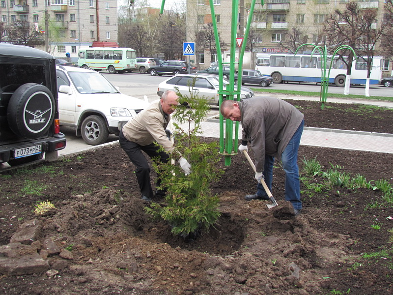11:00 День дерева в Ленинском районе г.Чебоксары: "зеленый наряд" даст городу  красоту и чистый воздух
