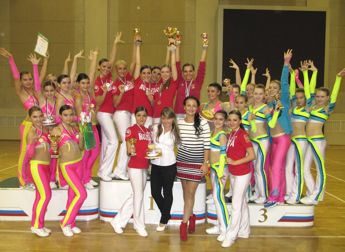 Команды Чувашской Республики по фитнес-аэробике – призеры всероссийских соревнований