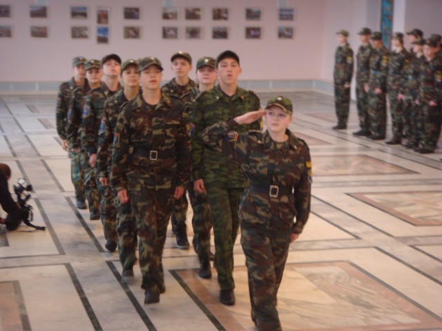 Воспитанники  Детской полицейской академии дали клятву верности Отечеству