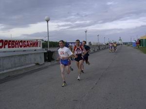 12:06 Столица Республики приняла эстафету легкоатлетического пробега  памяти летчика-космонавта СССР А.Г.Николаева