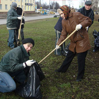 10:26 Сотрудники Минкультуры – участники экологического месячника