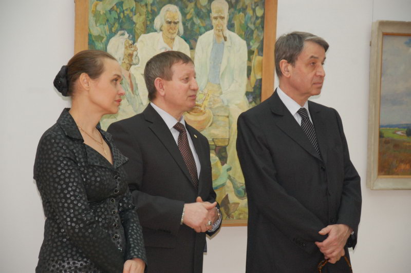 Министр культуры Российской Федерации Александр Авдеев в Чувашском государственном художественном музее