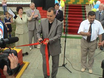 Открытие нового спортивного комплекса в п. Новые Лапсары