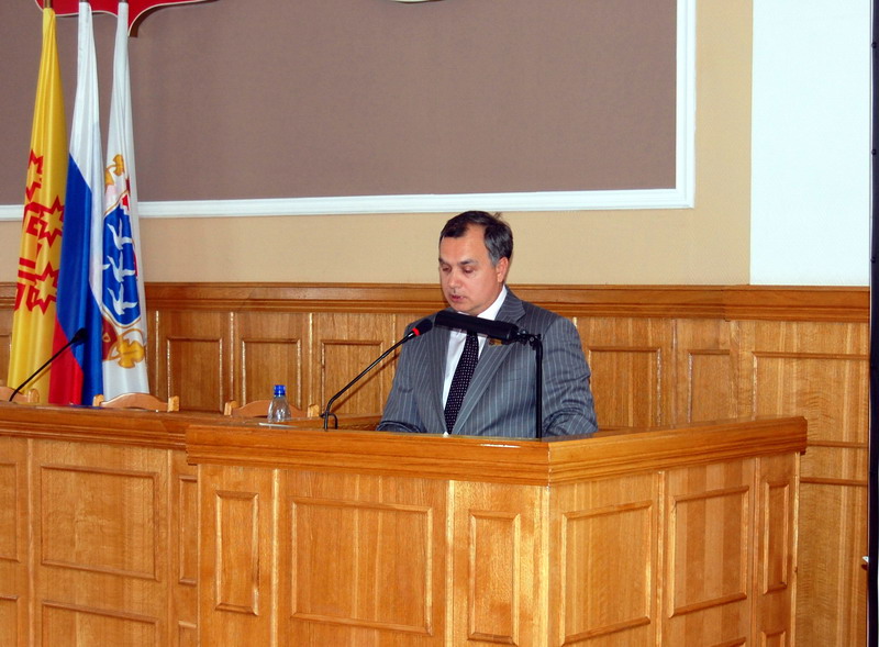 Руководители представительного и исполнительного органов местного самоуправления г. Чебоксары отчитались о деятельности за 2007 год