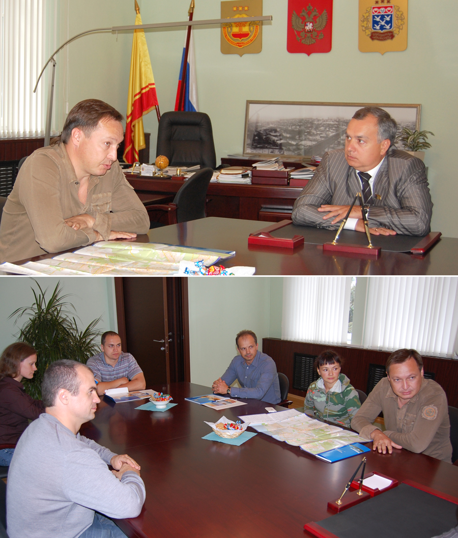 Городское Собрание посетили депутаты трех муниципальных образований