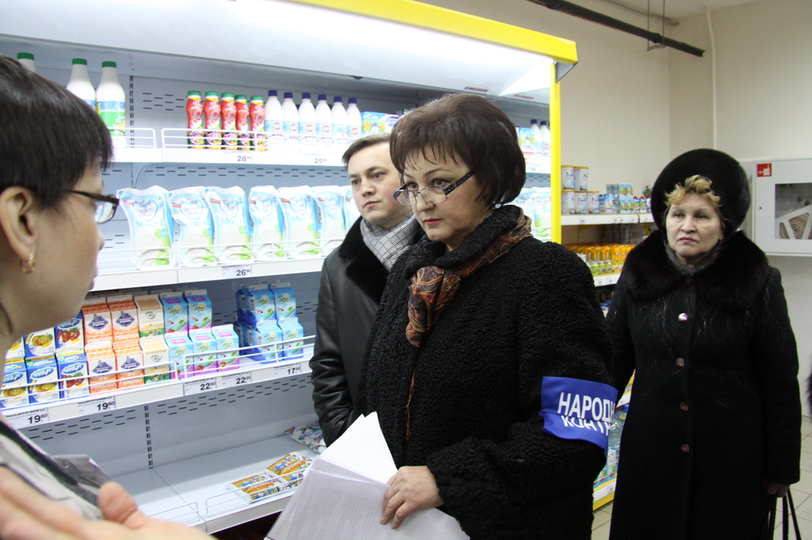 Депутатская группа «Народный контроль» обнаружила нарушения правил торговли
