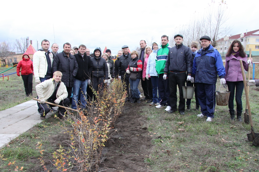 Депутаты провели субботник по посадке деревьев в детском парке Заволжья