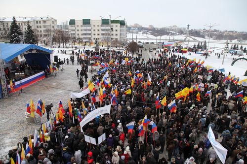 Патриотическая акция «Россия навсегда» открыла в Чебоксарах Год российской истории