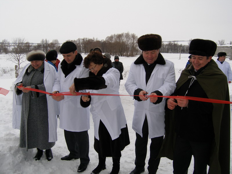 В преддверии Нового года в Красночетайском районе состоялось открытие современного свиноводческого комплекса