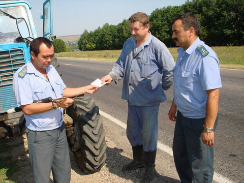 Внимание. С 1 августа 2010 года стартует профилактическая операция-месячник  «Трактор»