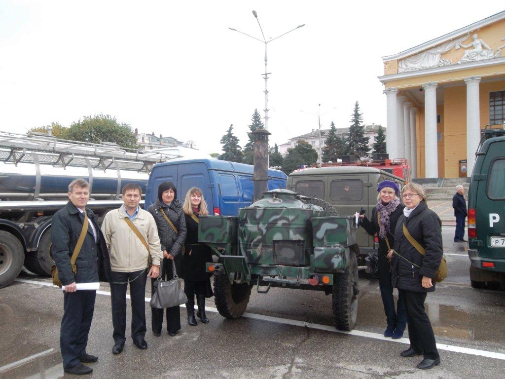 Служба торговли и питания Чувашской Республики приняла участие в смотре сил и средств формирований гражданской обороны