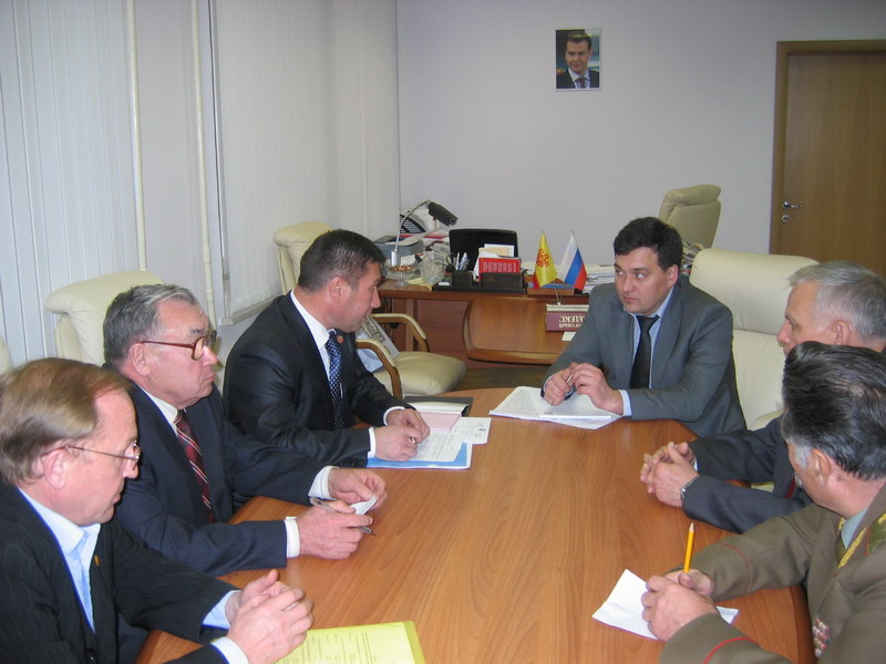 Встреча И. Моторина с делегацией чувашей Республики Татарстан