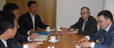 14:51 И.Моторин встретился с делегацией из Китайской Народной Республики