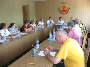 09:50 Встреча за круглым столом председателей ТОС с делегацией из г. Йошкар-Ола