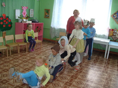 14.13 В детском садике провели мероприятие, посвященное неделе детской книги.