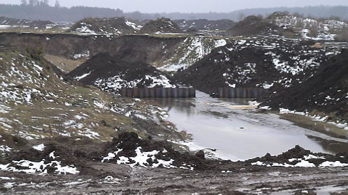 15:12 Завершено строительство водосбросного сооружения на р. Карла