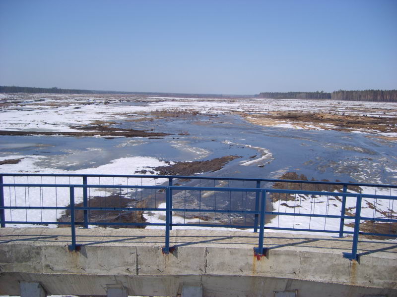 13:35 Началось заполнение Шемуршинского водохранилища