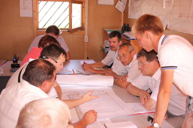 17:07 На штабе стройки полигона ТБО в г. Новочебоксарке состоялось рабочее совещание по проблемным вопросам строительства