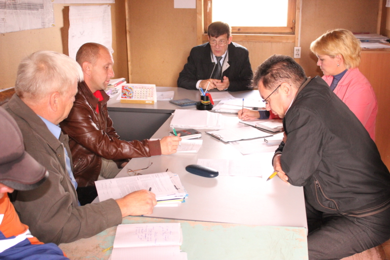 На штабе стройки полигона ТБО в г. Новочебоксарске состоялось рабочее совещание по проблемным вопросам строительства