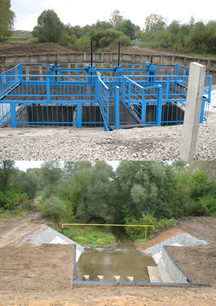 17:25 Завершен капитальный ремонт противоэрозионной плотины на реке Ута д. Караклы Канашского района Чувашской Республики