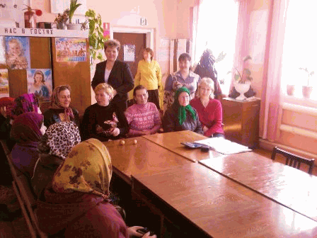 Состоялась встреча специалистов РГУ «Урмарский центр социального обслуживания населения» с жителями деревни Тегешево