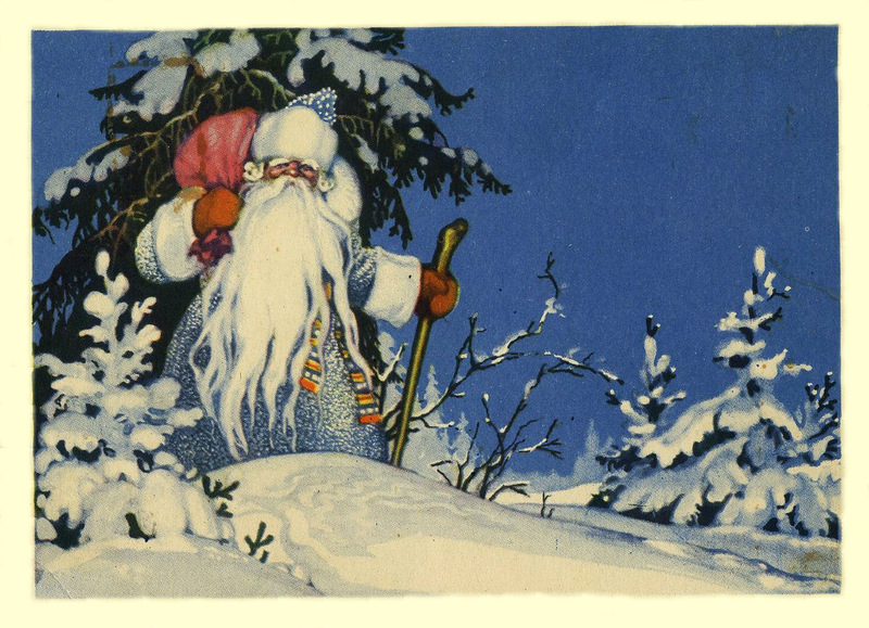 Книжная выставка "Шел по лесу Дед Мороз"