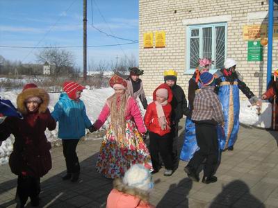 Зиму проводили , Весну встретили