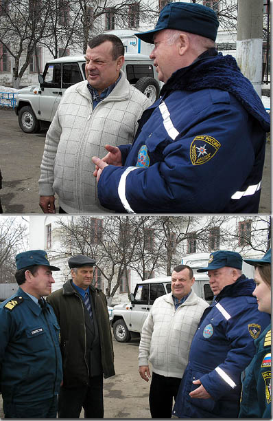 12:42 Рабочий визит Председателя ГКЧС Чувашии В.Н. Петькова в Алатырский район