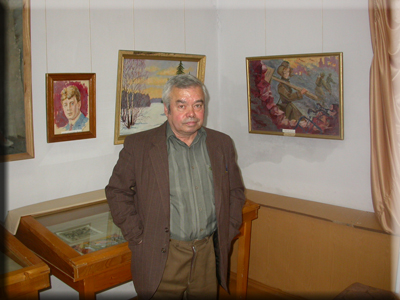 13:25 В Алатырском художественном музее  открылась  выставка  алатырца Михаила Батина «Мой мир»