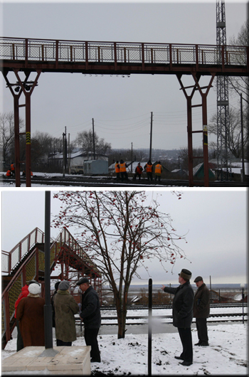 15:30 В Алатыре ведутся работы на строительстве пешеходного моста