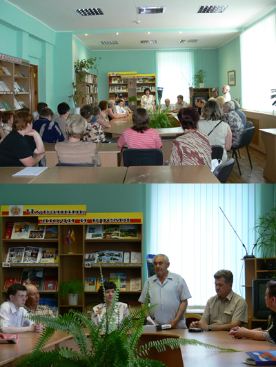 08:00 Первые сигнальные экземпляры книги подарены автором городской библиотеке