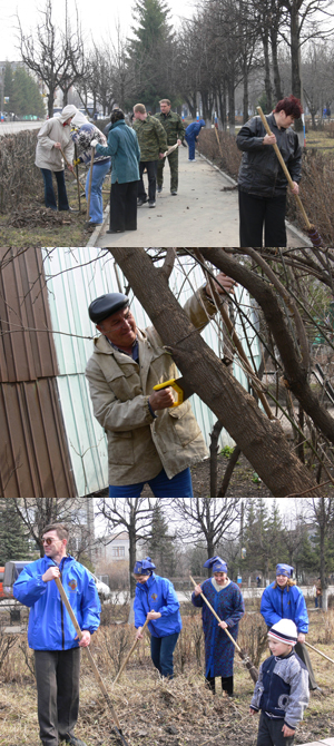 12:10 Город после уборки  заулыбался, люди  на деле доказали  свое уважение к родному Алатырю