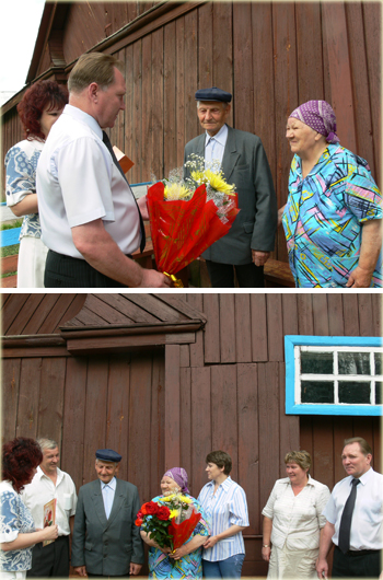 17:37 В канун Всероссийского дня семьи, любви и верности супруги Шамоновы, воспитавшие 15 детей, отметили 60-летие совместной жизни