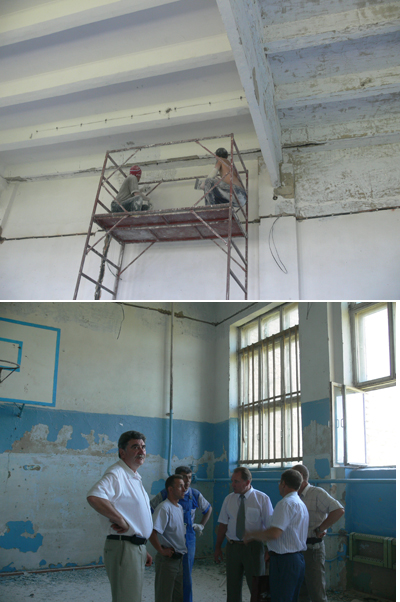 10:09 В Алатыре ведется планомерная работа по ремонту спортзалов в школах