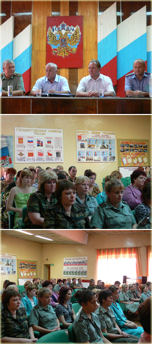 16:25 В ходе единого  информационного  дня одним из вопросов  рассматривался вопрос о гуманитарной помощи жителям Южной Осетии