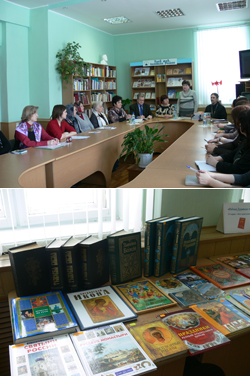 16:50_Мероприятие, посвященное Дню православной книги, состоялось сегодня в Алатырской городской центральной библиотеке