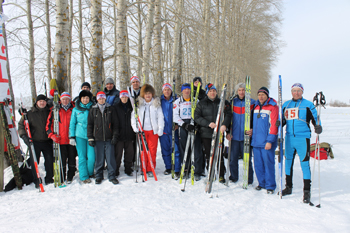 09:10_Прошедшие лыжные соревнования были посвящены памяти  известного  в  Алатыре   и  в Чувашской Республике спортсмена  В.В. Яшина