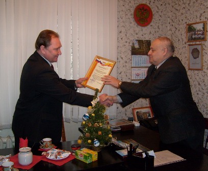 17:20 В День печати  состоялась  встреча главы города Алатыря с коллективом  редакции газеты «Алатырские вести»