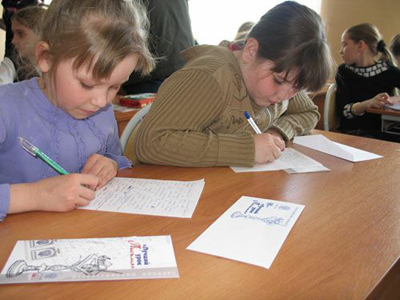 10:18_Школьники пишут письма  ветеранам Великой Отечественной войны